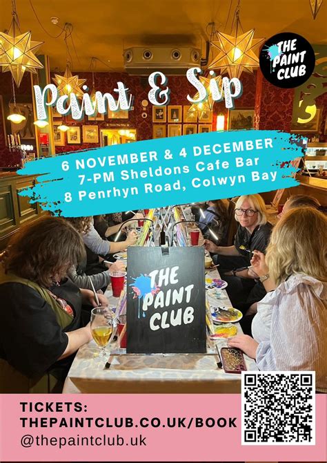 Paint and Sip, 8 Penrhyn Road, Colwyn Bay, LL29 8LG, LL29 8LG Colwyn ...