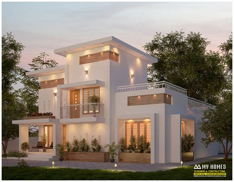 Modern Contemporary House In Kerala Kerala Modern Contemporary Plans ...