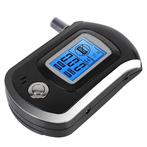 Alcohol Tester Digital Breath Alyzer Analyser with LCD Display for Safe ...