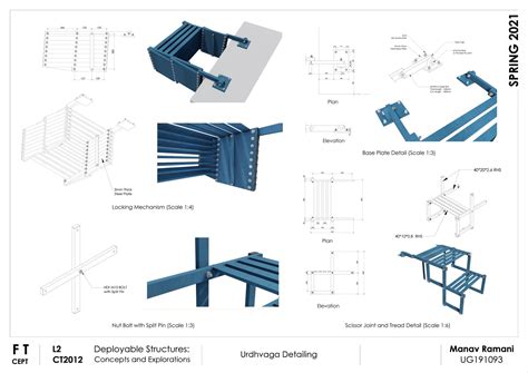 Urdhvaga ( Deployable Staircase ) | CEPT - Portfolio