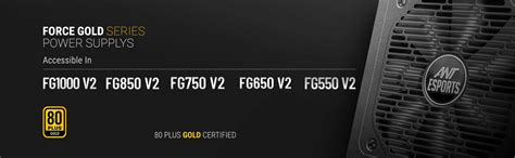 Buy Ant Esports FG550 V2 ATX Gold PSU