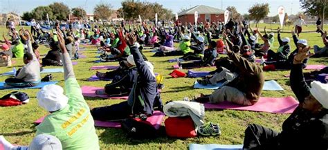 Protea North celebrates International Yoga Day | The Art of Living India