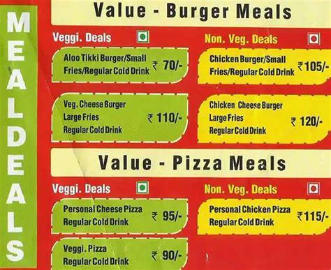 Menu at OROBITE - QSR : Head Office, Kharar