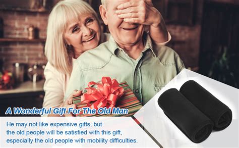 Fitcozi Walker Hand Grip Covers Pads, Elderly Disabled Cushion Memory ...