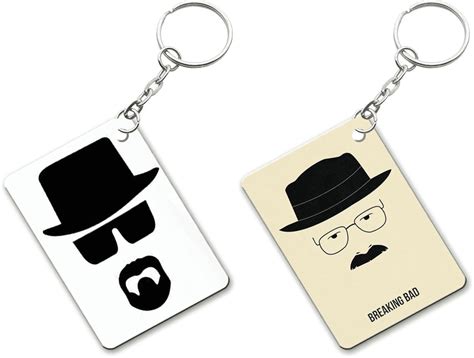 Ucard Breaking Bad Keyring Set of 2 : Amazon.in: Fashion