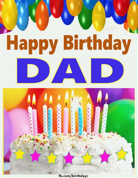 Happy Birthday DAD images gif - HBDAY.ART