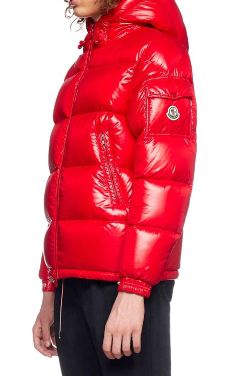 Moncler womens red coat online