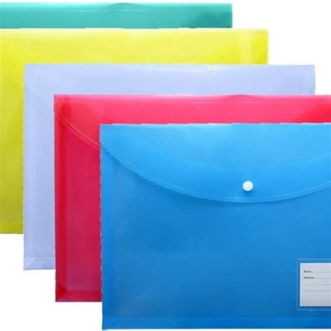 Plastic Button File Folders Exporters and Suppliers from Chennai
