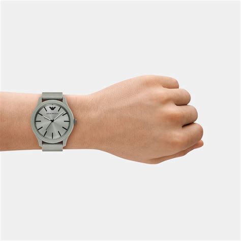 Emporio Armani Men Grey Plastic Watch AR11653 – Just In Time Trading ...