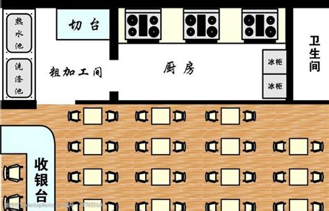 餐厅平面布置图_美国室内设计中文网