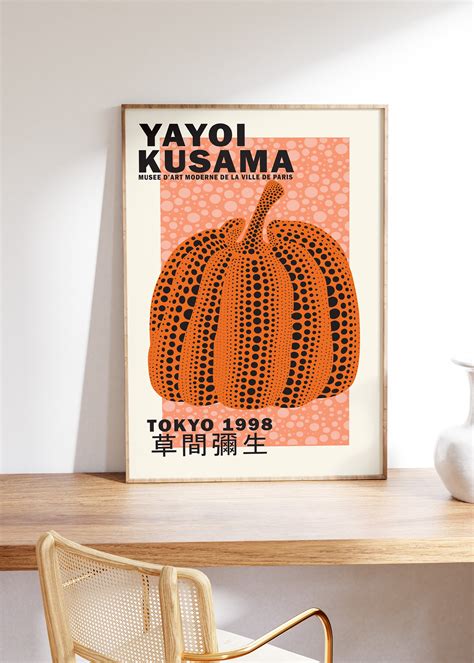 Yayoi Kusama Poster, Yayoi Kusama Print, Yayoi Kusama Pumpkin ...