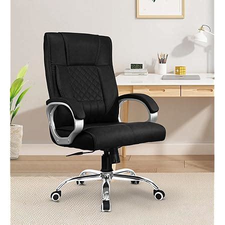 Vergo Swift Ergonomic High Back Leatherette Office Chair with Fixed ...