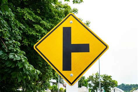 Image result for Two-Way Intersection Sign