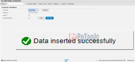 Add Bulk Customer to Postman Beat in SAP Module