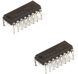 Robotbanao L293D Motor Driver IC and Base, 2 Piece Educational ...