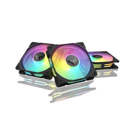 Buy ASUS TUF Gaming TR120 ARGB Reverse Fan - Black - Triple Pack Higher ...
