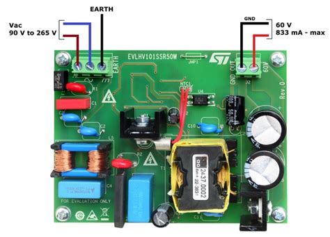 EVLHV101SSR50W 50W Converter - STMicro | Mouser