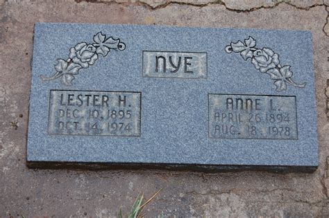 Anne Luise Hohweiler Nye (1894-1978) - Find a Grave Memorial