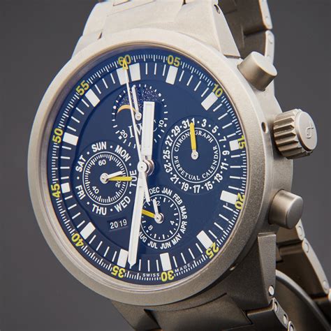 IWC GST Perpetual Calendar Chronograph Automatic // IW3756-03 // Pre ...