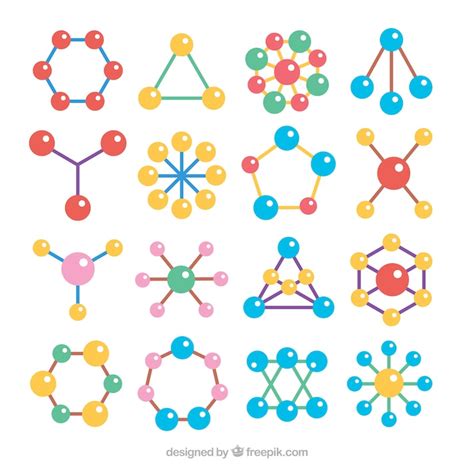 Cartoon molecule Images - Free Download on Freepik