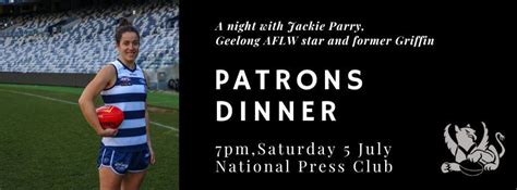 ANUAFC Patrons Dinner with Jackie Parry, National Press Club of ...