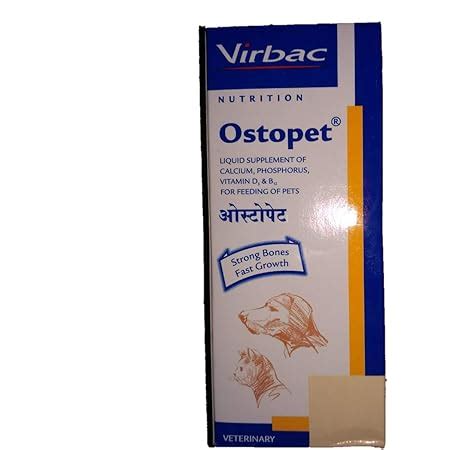 Buy Virbac Nutrition Ostopet Calcium and Multivitamin Pet Supplement ...
