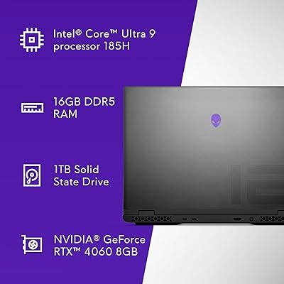 Dell Alienware m16 R2 Gaming Laptop, AI Enabled Processor India | Ubuy