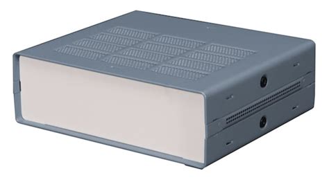RS PRO | RS PRO SA Series Grey Grey Lid Extruded Aluminium Enclosure ...