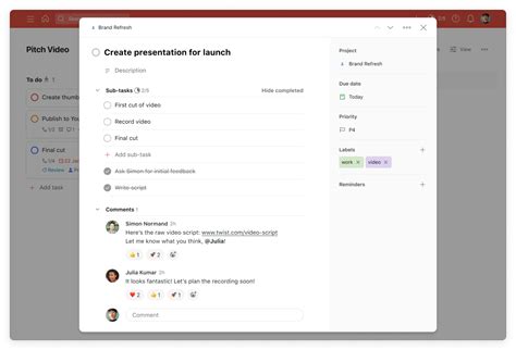 Start My Task View 的图像结果