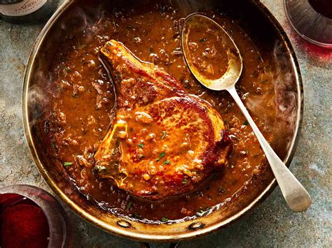 Pork Chops with Sherry Pan Sauce with Ras Al Hanout Recipe