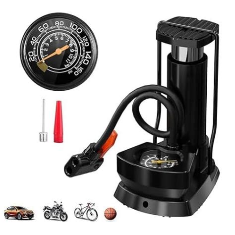 AJRO DEAL Heavy-Duty Foot-Operated High-Pressure Air Pump Portable ...