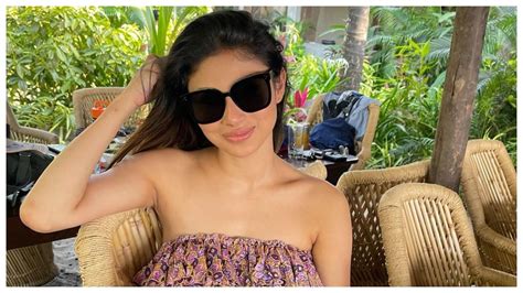 Mouni Roy amps up the hotness quotient in animal print bikini and ...