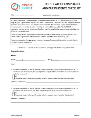 Fillable Online safetyculture.comchecklistsdue-diligenceDue Diligence ...