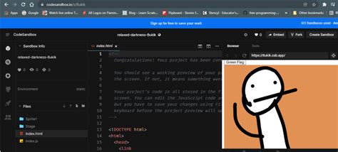 How to Turn Scratch Code into JavaScript 的图像结果