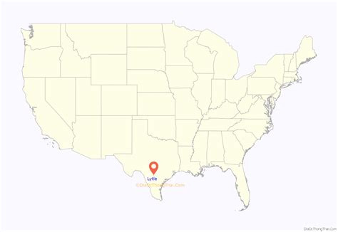 Map of Lytle city - Thong Thai Real