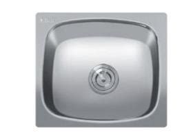 Popular Series PSB 1822 Single Bowl Sink - 457x558x203 mm