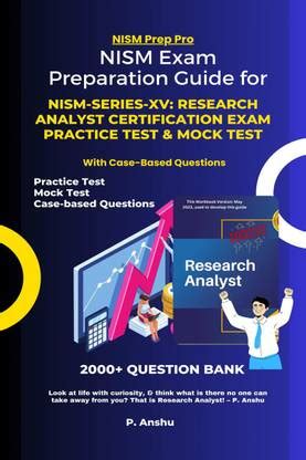 NISM Exam Preparation Guide for NISM-Series-XV - Research Analyst ...