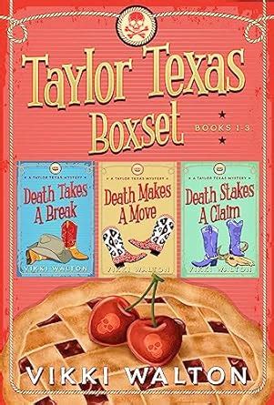 Taylor Texas Box set (Books 1-3): Clean cozy mysteries with a pie ...