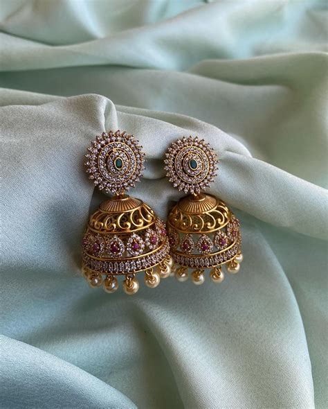 Mini version of the Big size jhumkas – Daivik.in