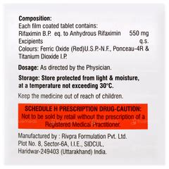 Ginofaxim 550 Tablet 10 - Uses, Side Effects, Dosage, Price | Truemeds