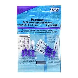 Buy Tepe Proximal Refills 1.1mm Soft Pack, Purple (8 Pieces/Packet ...