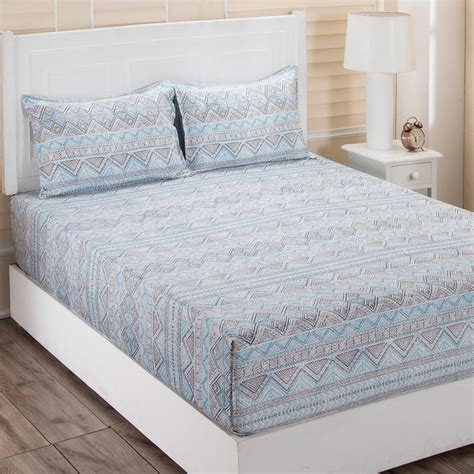 Buy MASPAR Austin 3-Piece Double Bedsheet Set - 224 x 275 cm from ...