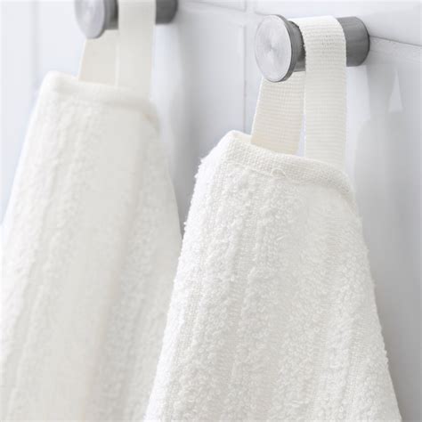 VÅGSJÖN bath towel, white, 70x140 cm (28x55") - IKEA