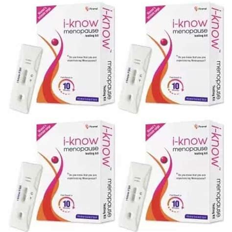 Buy I-KNOW MENOPAUSE TESTING KIT | SIMPLE HOME BASED URINE TEST | 3 ...