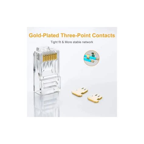 Ugreen RJ45 Network Connector - 100 Pack – Ugreen India