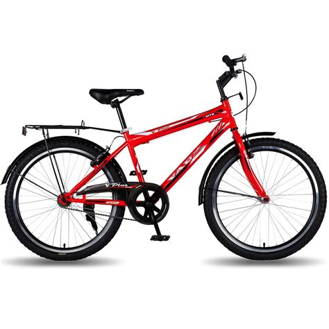 Buy Vaux Plus Cycle for Boys 24inch with Carrier, 24T Cycle with Steel ...
