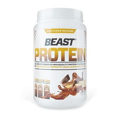 Beast Sports Nutrition Beast Protein 25G: 5 Protein Sources, Low Fat ...