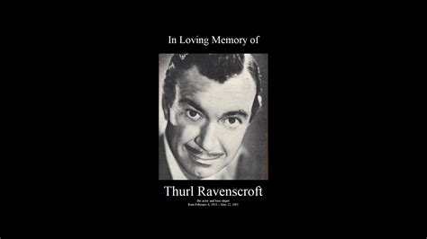 In Loving Memory of Thurl Ravenscroft by Blakeharris02 on DeviantArt