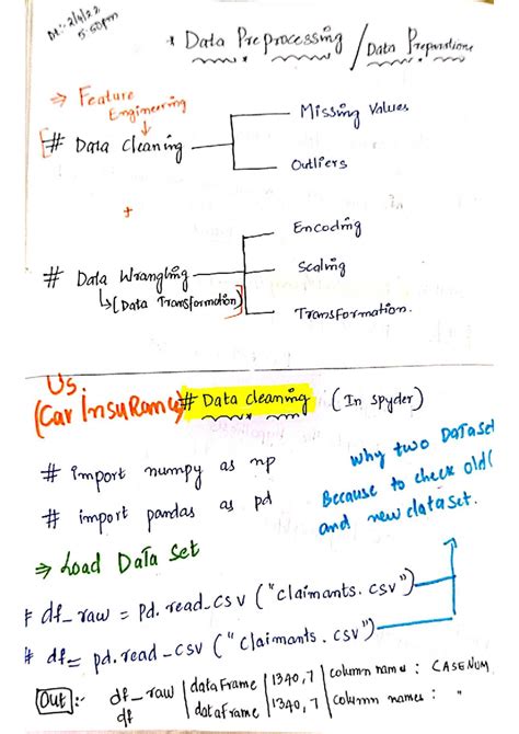 Data Processing Techniques: Feature Engineering & Missing Values (DES ...