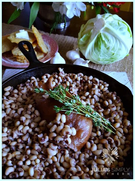 Southern Purple Hull Peas - Julias Simply Southern